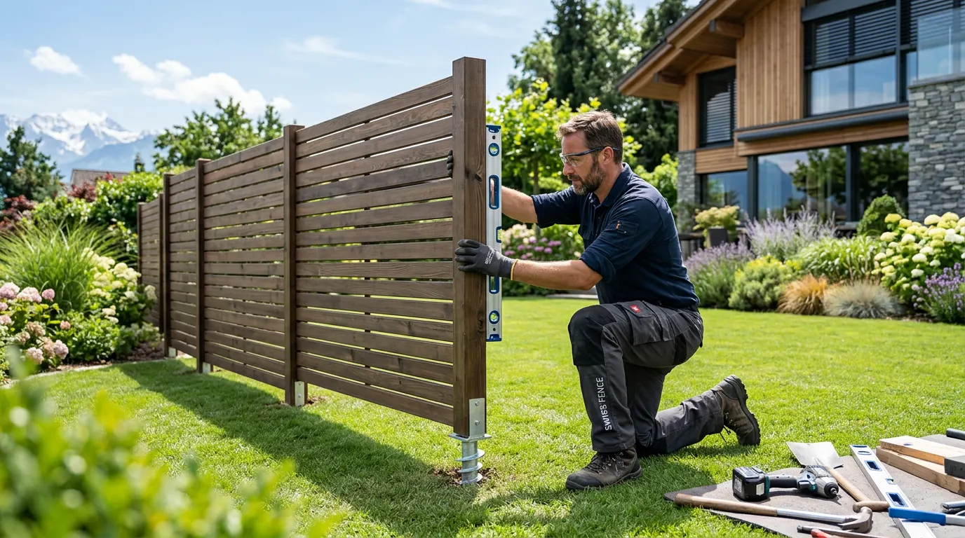Stabilen Gartenzaun setzen